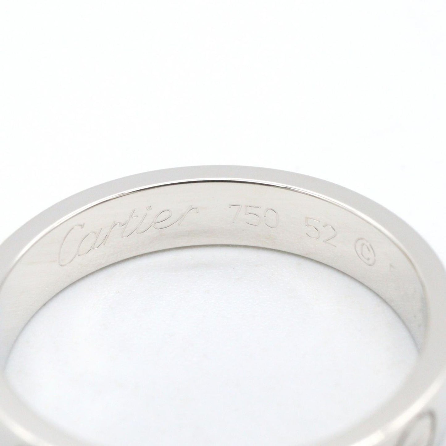 Cartier Ring Mini Love 18k White Gold — view 3