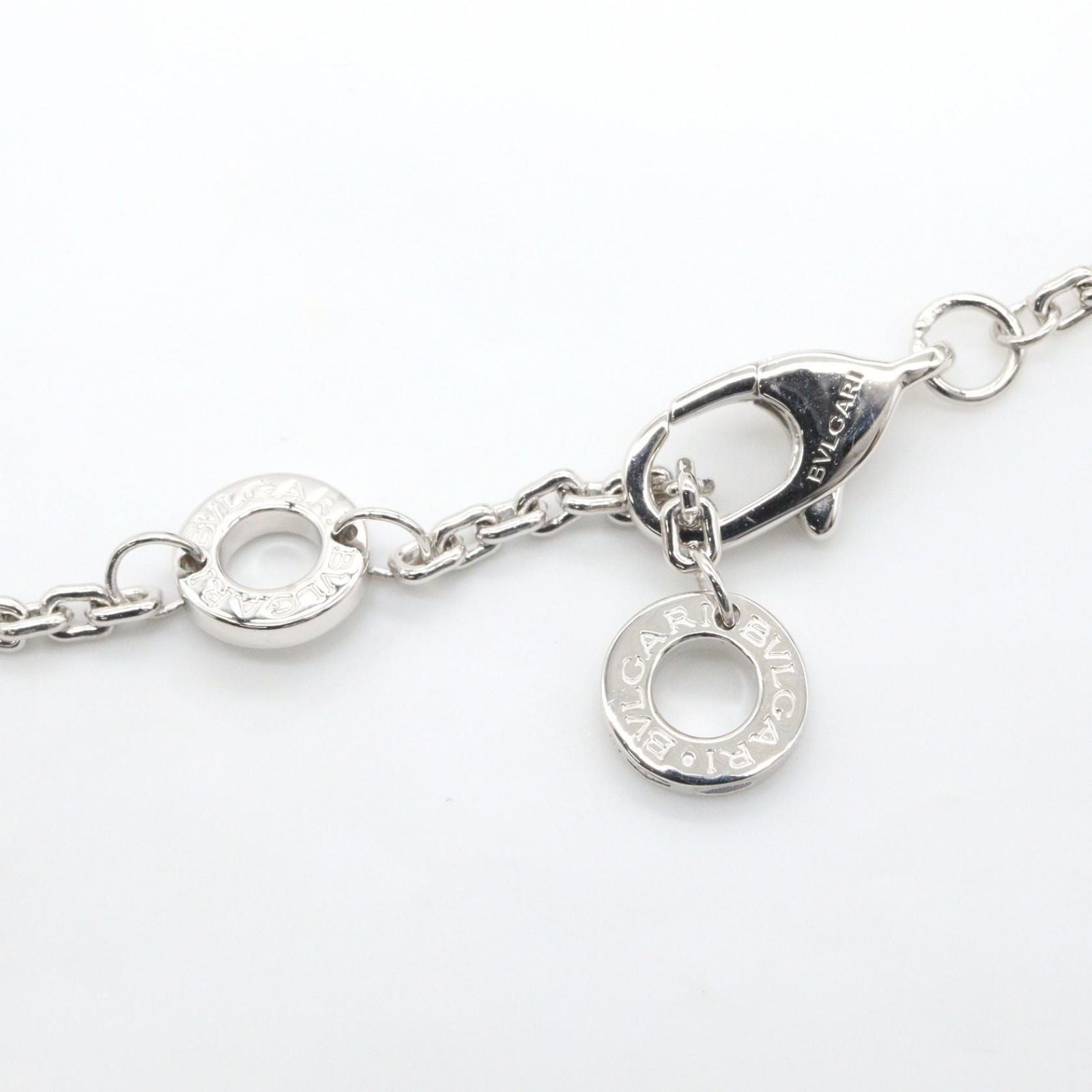 Bvlgari Necklace Serpenti Viper Diamond 41.5 44 cm 18k White Gold — view 3