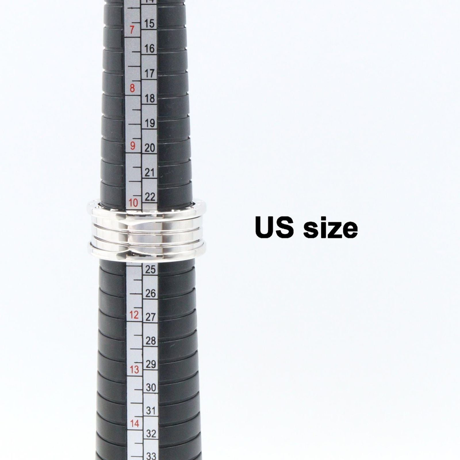Bvlgari Ring B-zero One Band 18k White Gold — view 6
