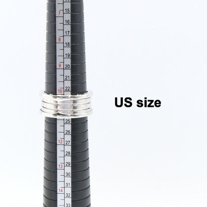 Bvlgari Ring B-zero One Band 18k White Gold — view 6