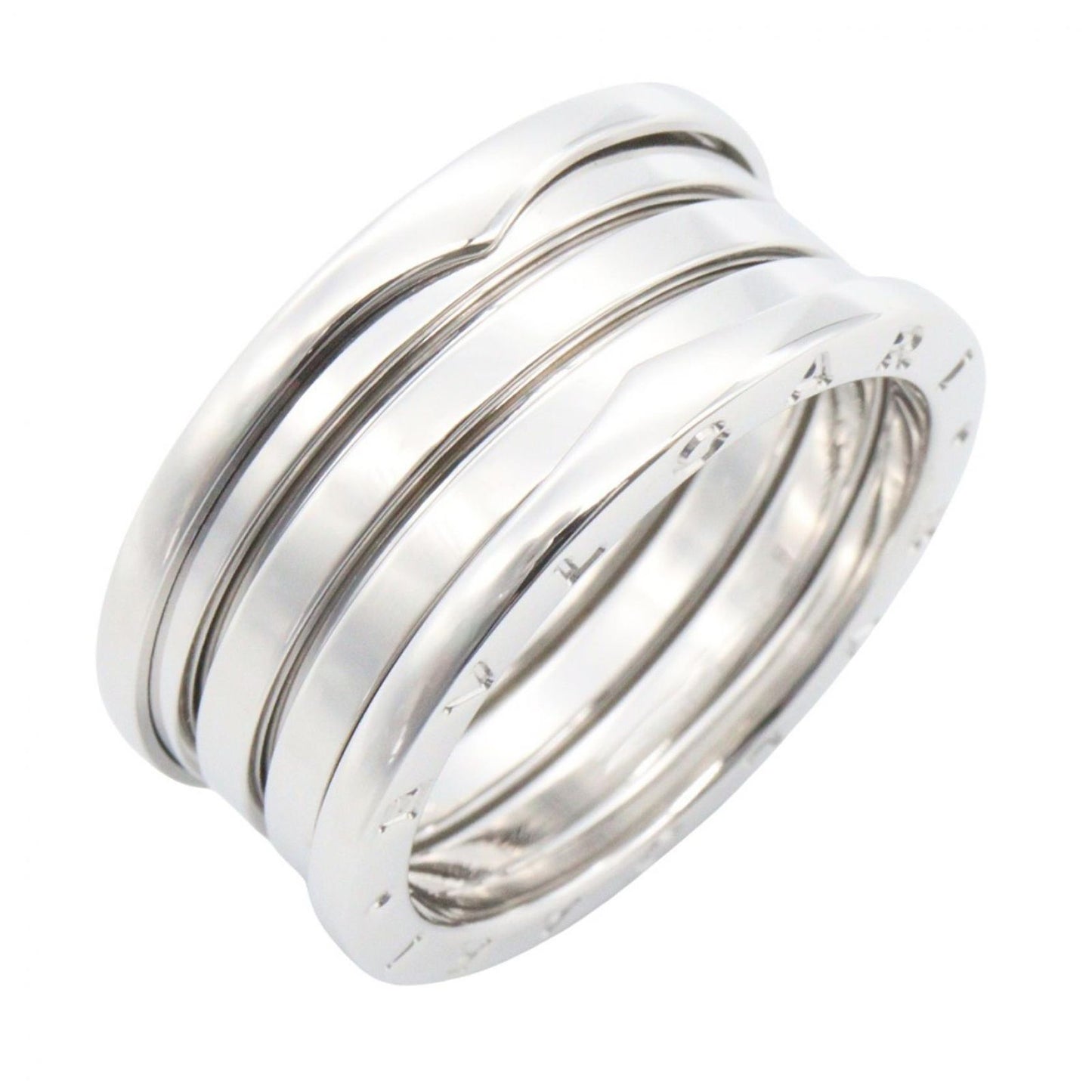 Bvlgari Ring B-zero One Band 18k White Gold