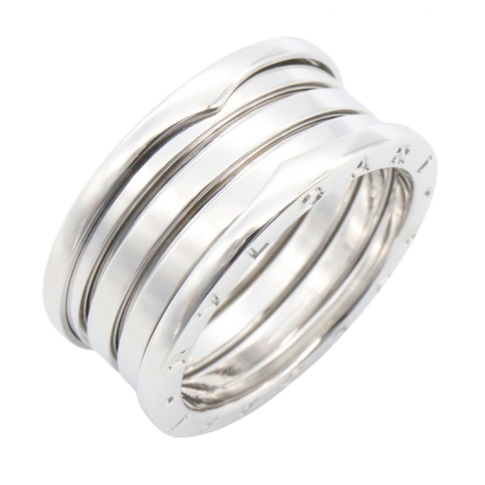 Bvlgari Ring B-zero One Band 18k White Gold