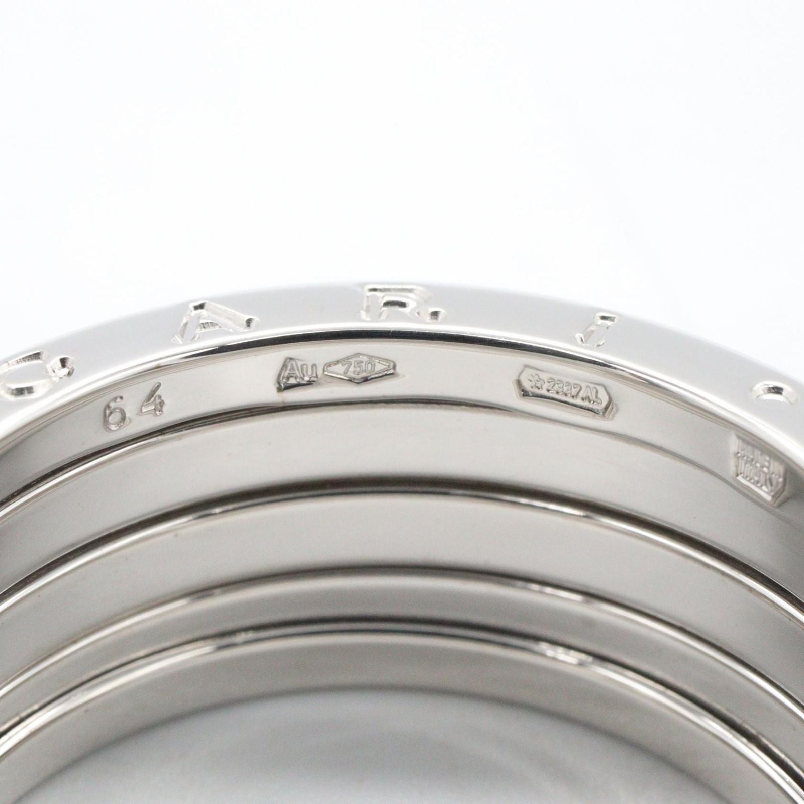 Bvlgari Ring B-zero One Band 18k White Gold — view 4