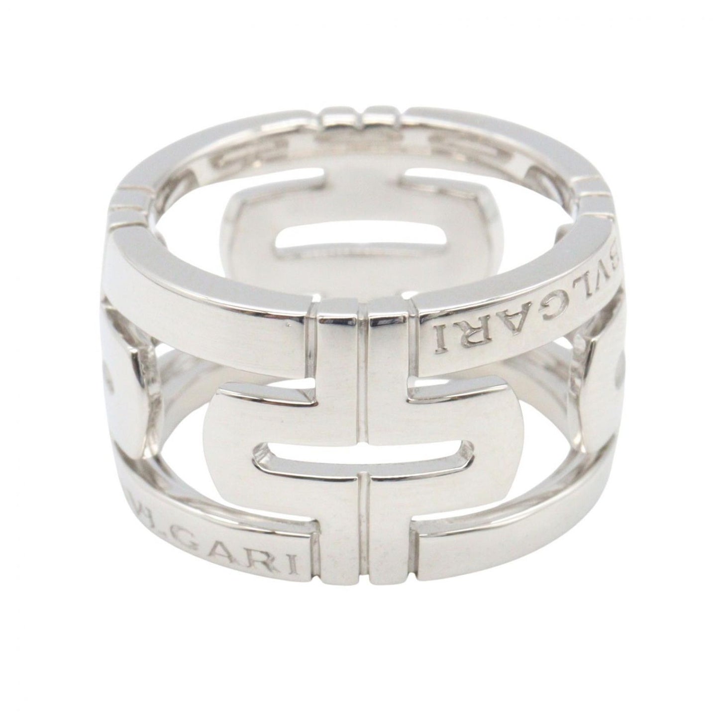 Bvlgari Ring Parentesi 18k White Gold — view 2