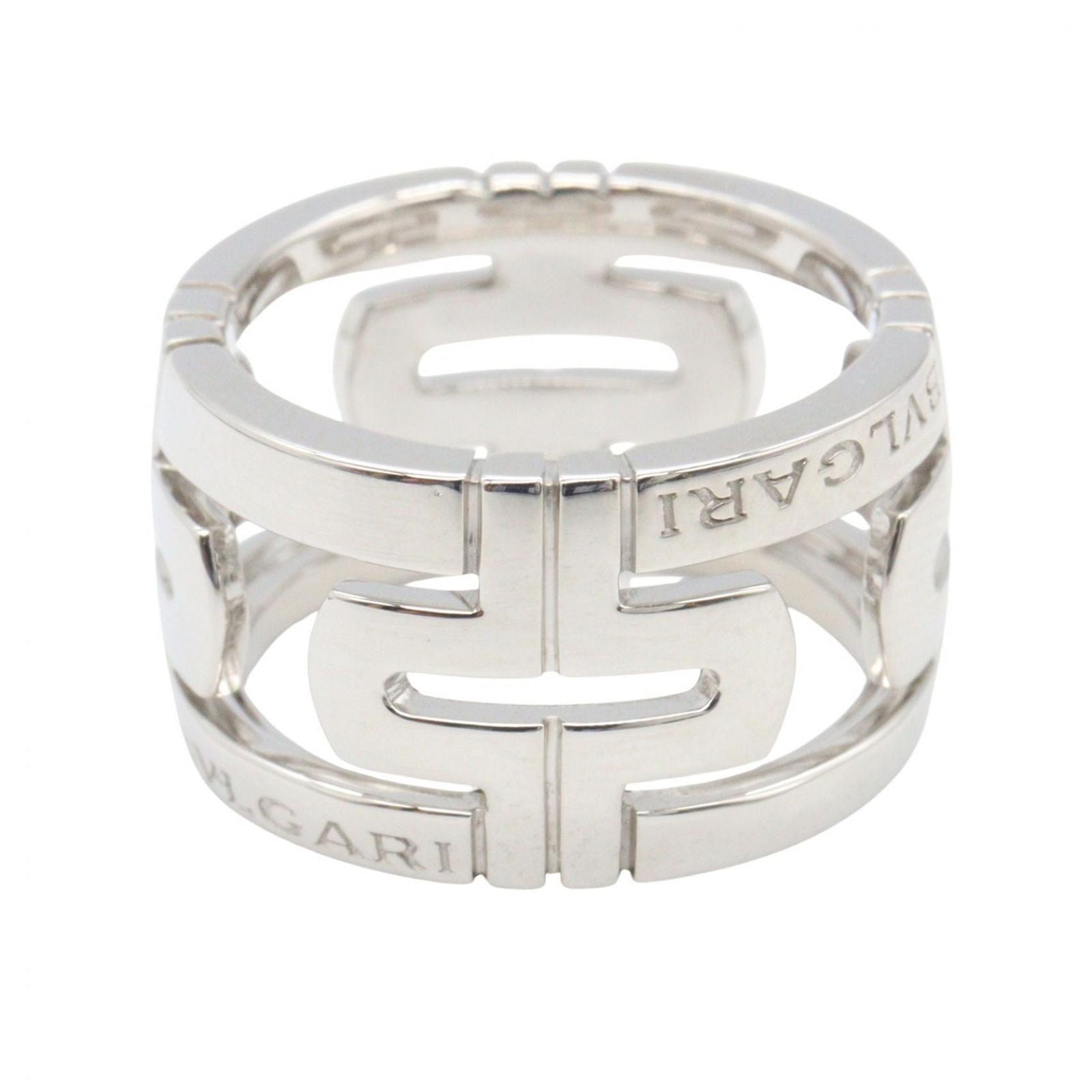 Bvlgari Ring Parentesi 18k White Gold — view 2