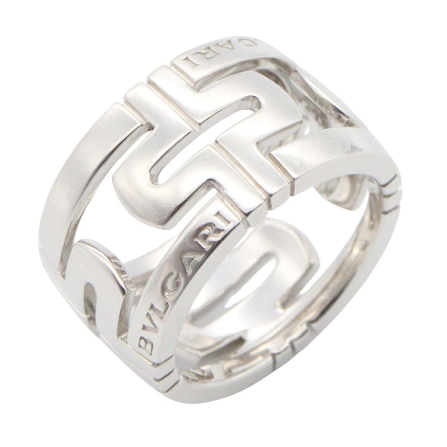 Bvlgari Ring Parentesi 18k White Gold