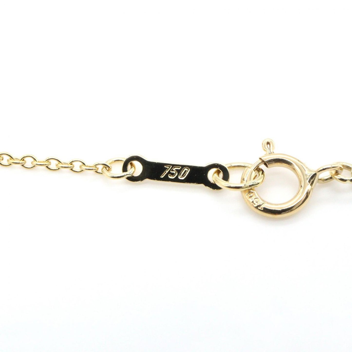 Tiffany & Co Necklace Open Heart Small 42.5 cm 18k — view 4