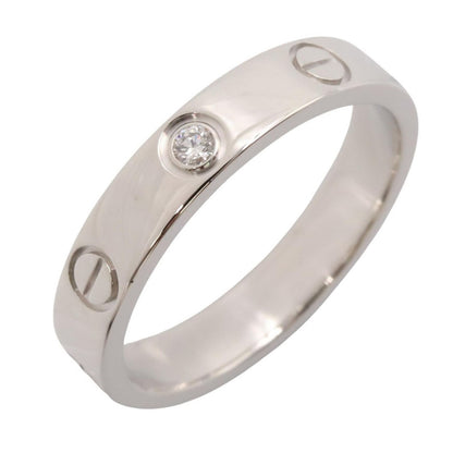 Cartier Ring Mini Love 18k White Gold Diamond