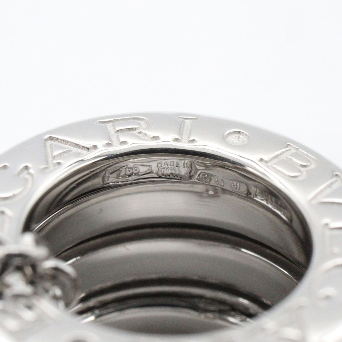 Bvlgari Necklace B-zero One 40 cm 18k White Gold — view 4