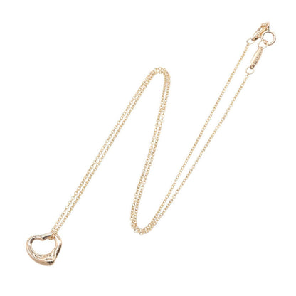 Tiffany & Co Necklace Open Heart Mini 40.5 cm 18k Pink Gold — view 2
