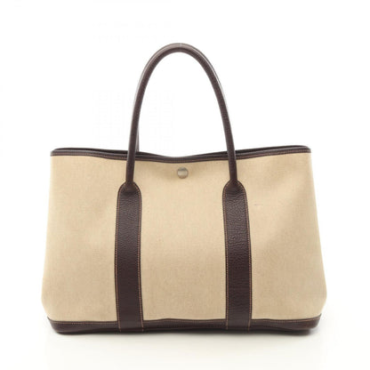 Hermes Tote Garden Party PM Ecru Ebene