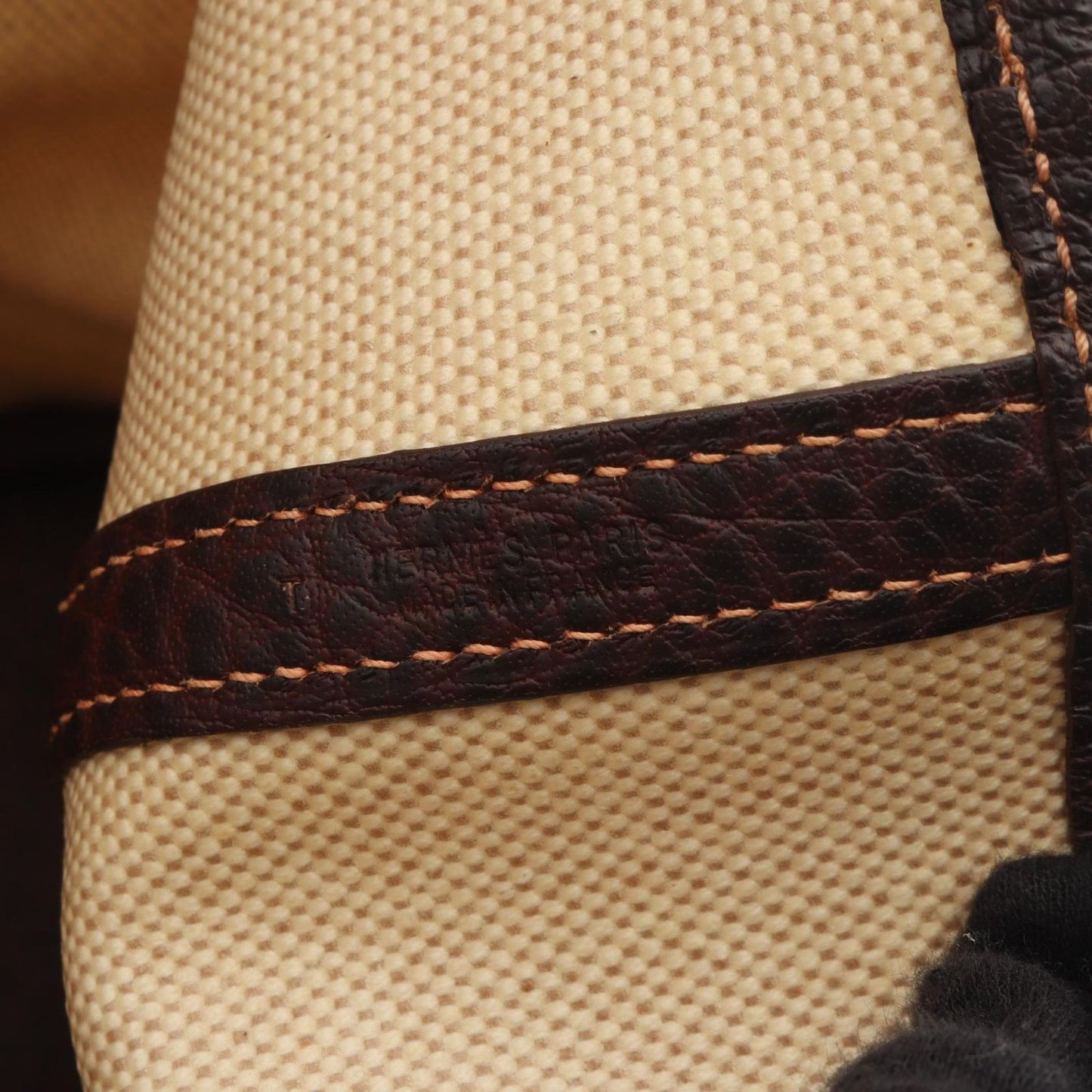 Hermes Tote Garden Party PM Ecru Ebene — view 4