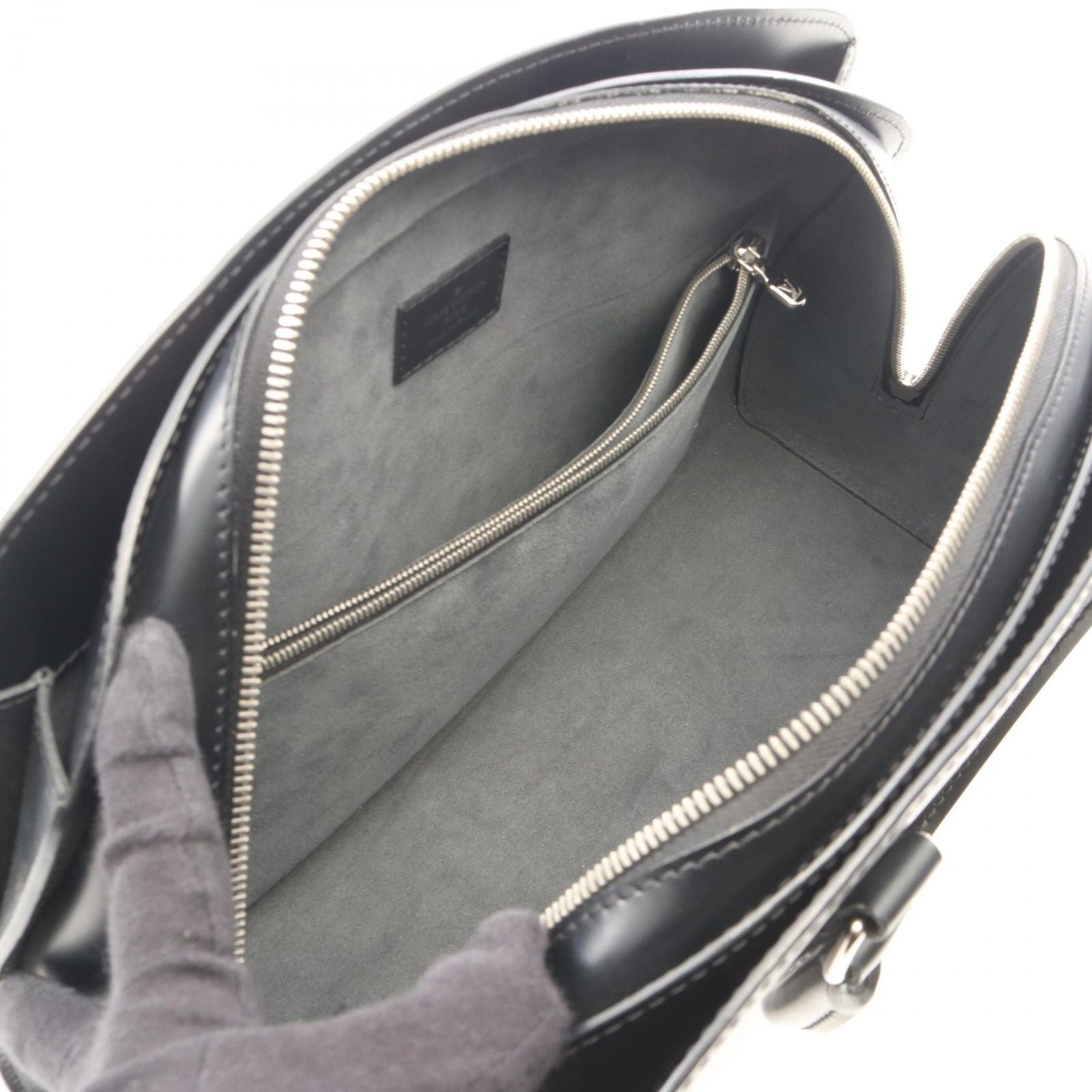 Louis Vuitton Handbag Pont Neuf PM Noir Leather — view 3