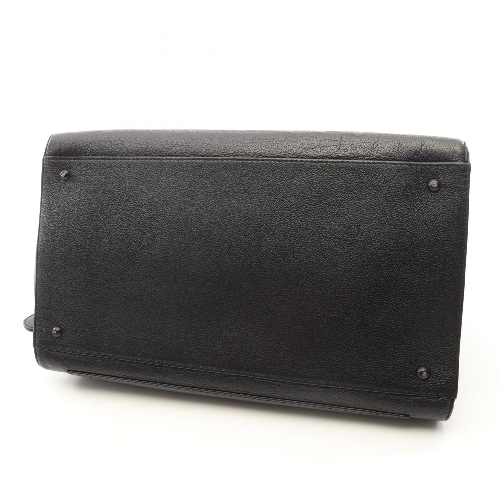 Chanel Tote CC Logo Black Leather — view 6