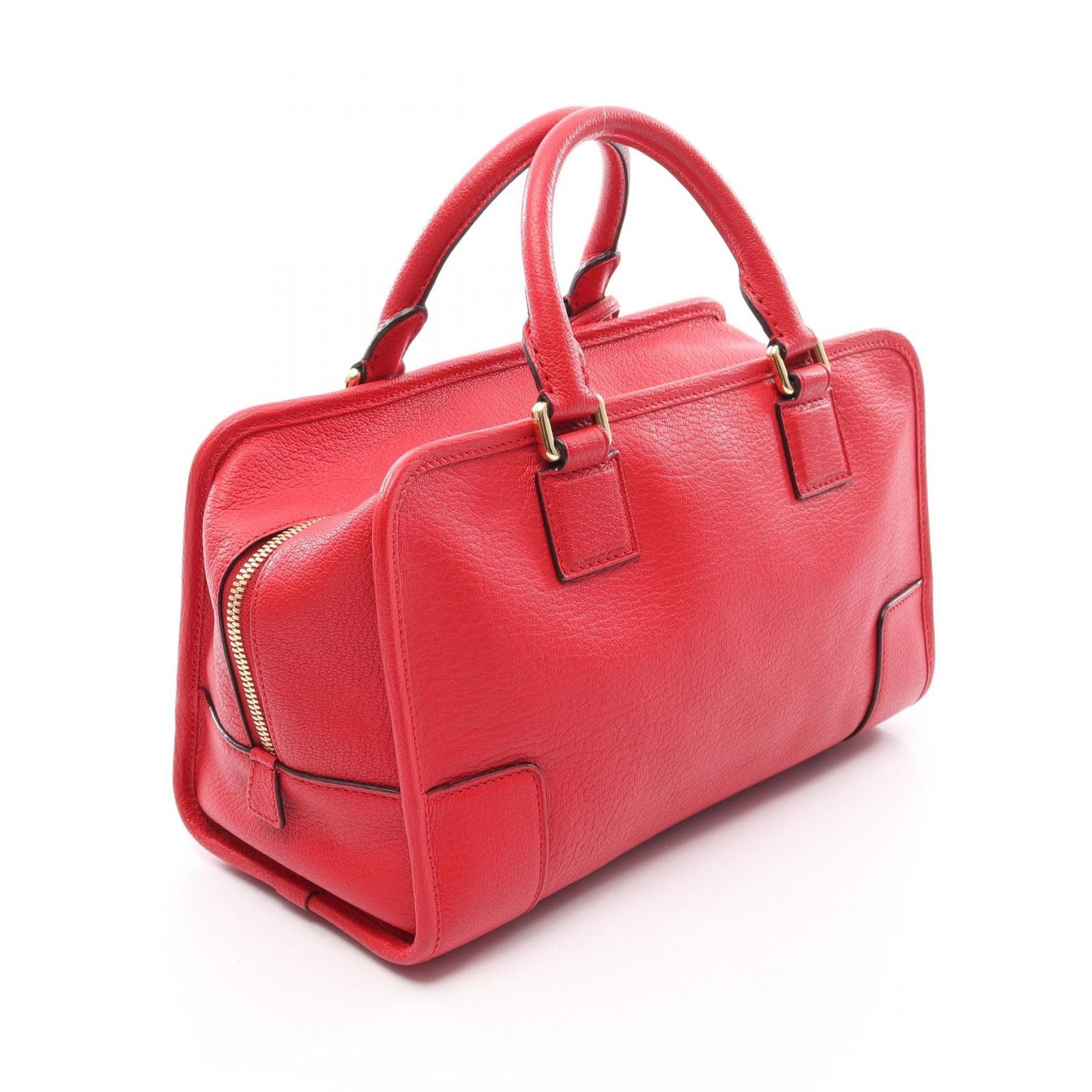 Loewe Handbag Amazona 28 Red Leather — view 2