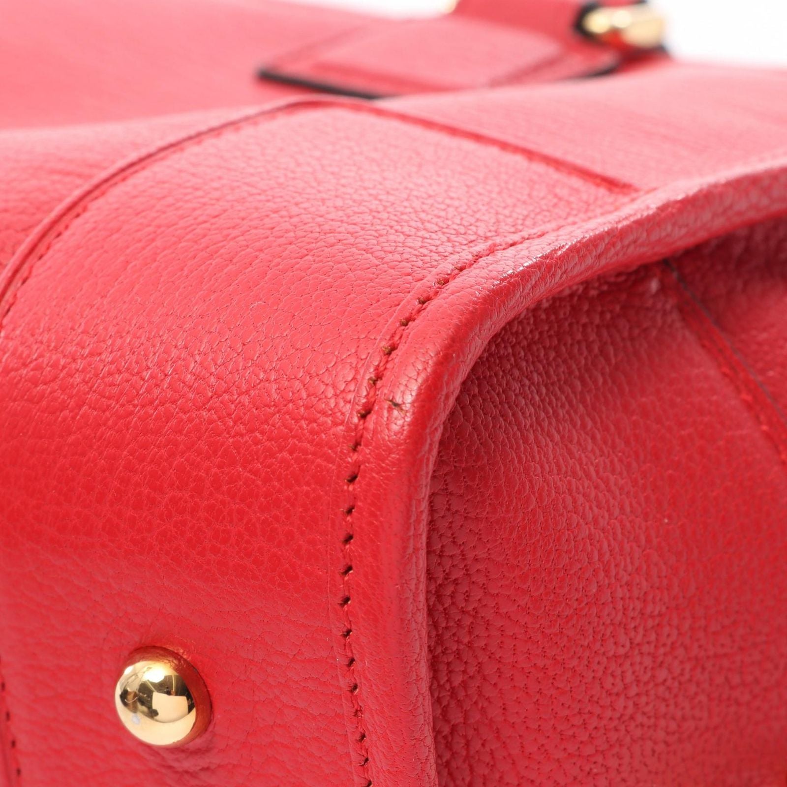 Loewe Handbag Amazona 28 Red Leather — view 5