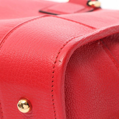 Loewe Handbag Amazona 28 Red Leather — view 5