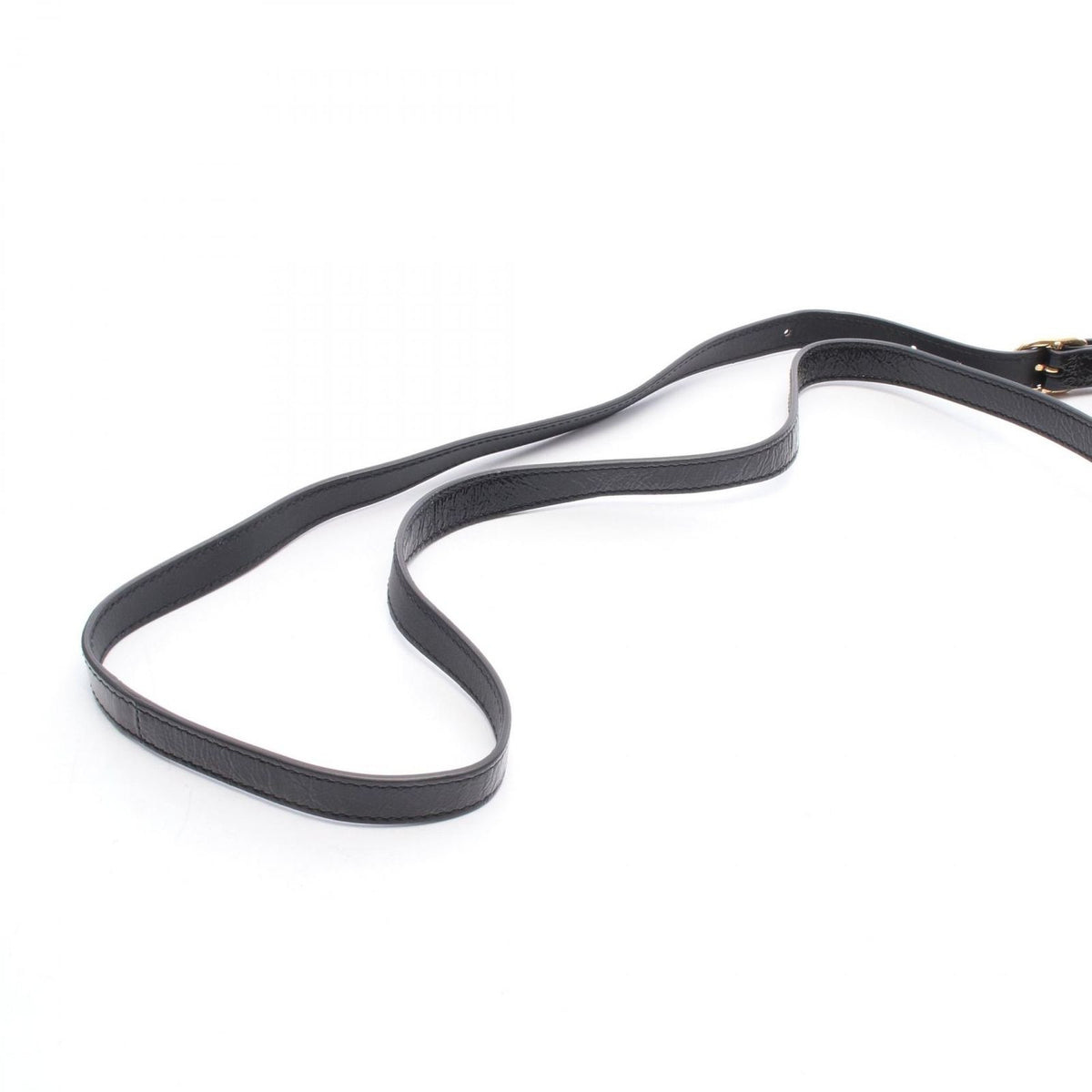 Gucci Shoulder Bag Double Black Suede Patent Ophidia GG — view 8