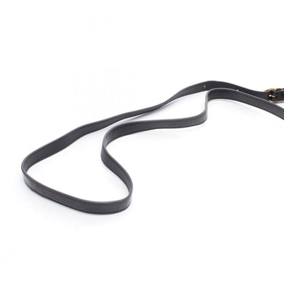 Gucci Shoulder Bag Double Black Suede Patent Ophidia GG — view 8