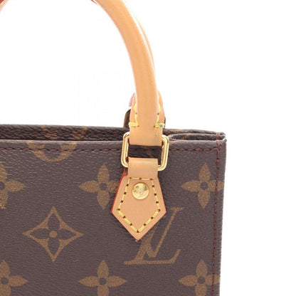 Louis Vuitton Handbag Sac Plat Monogram 2-Way Canvas Leather Petite — view 6