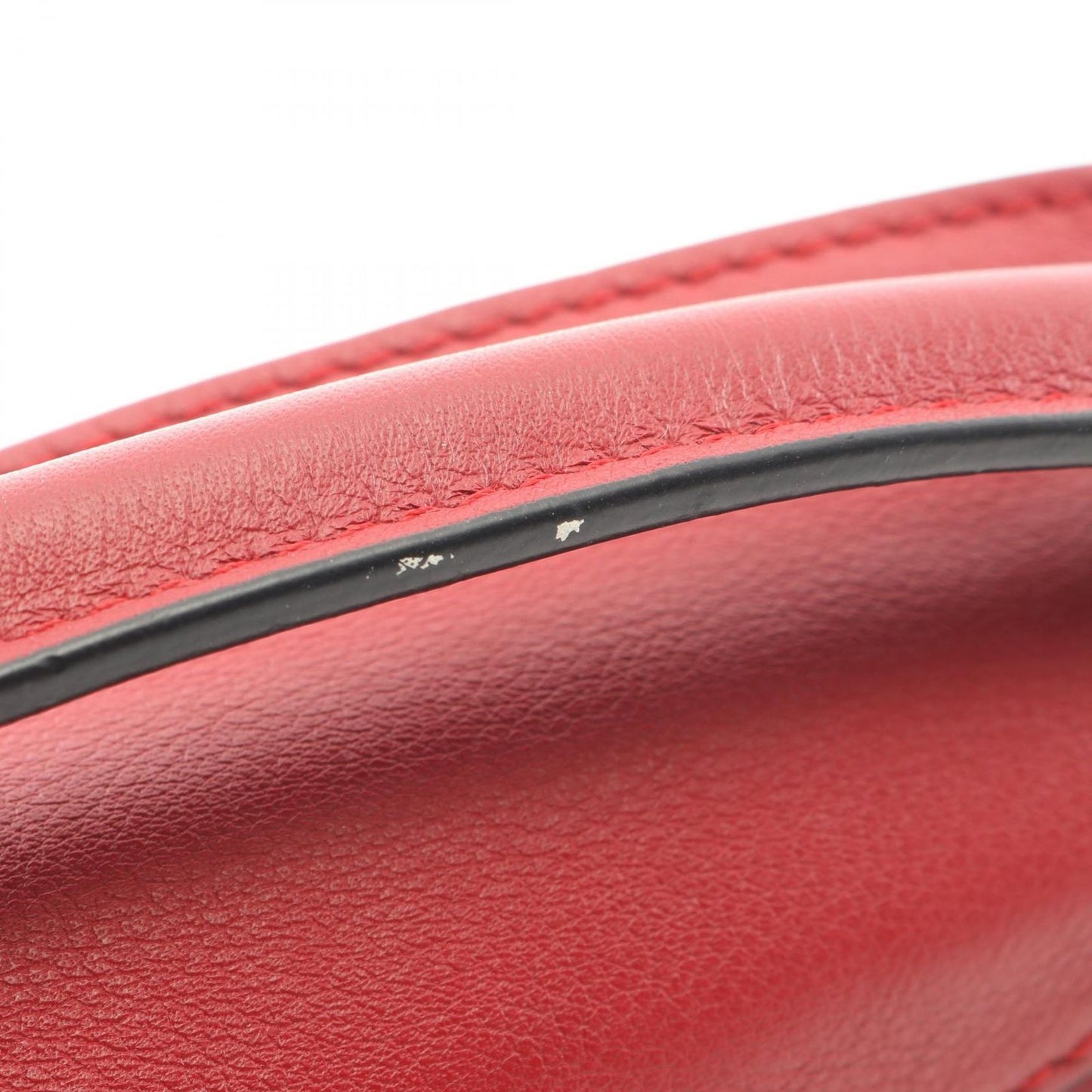 Loewe Handbag Puzzle Bag Nano 2-Way Red Leather — view 5