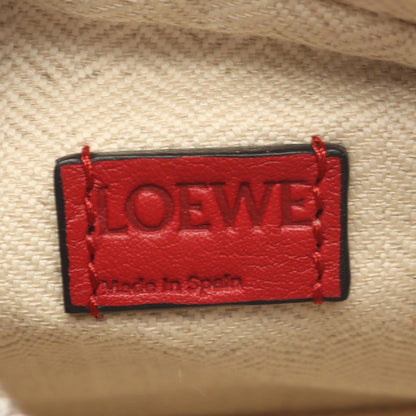 Loewe Handbag Puzzle Bag Nano 2-Way Red Leather — view 4