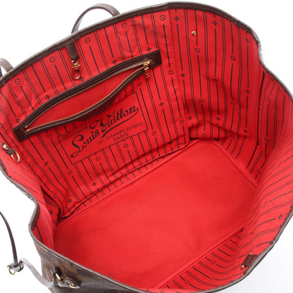 Louis Vuitton Tote Neverfull GM Damier Ebene Canvas Leather — view 3