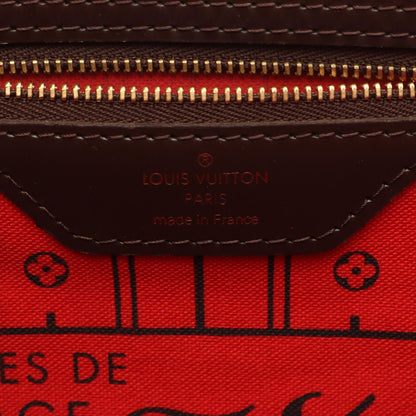Louis Vuitton Tote Neverfull GM Damier Ebene Canvas Leather — view 4