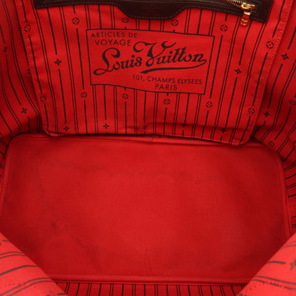 Louis Vuitton Tote Neverfull GM Damier Ebene Canvas Leather — view 7