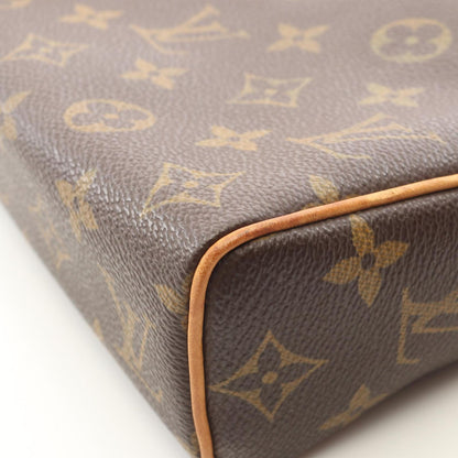 Louis Vuitton Handbag Monogram Canvas Leather — view 8