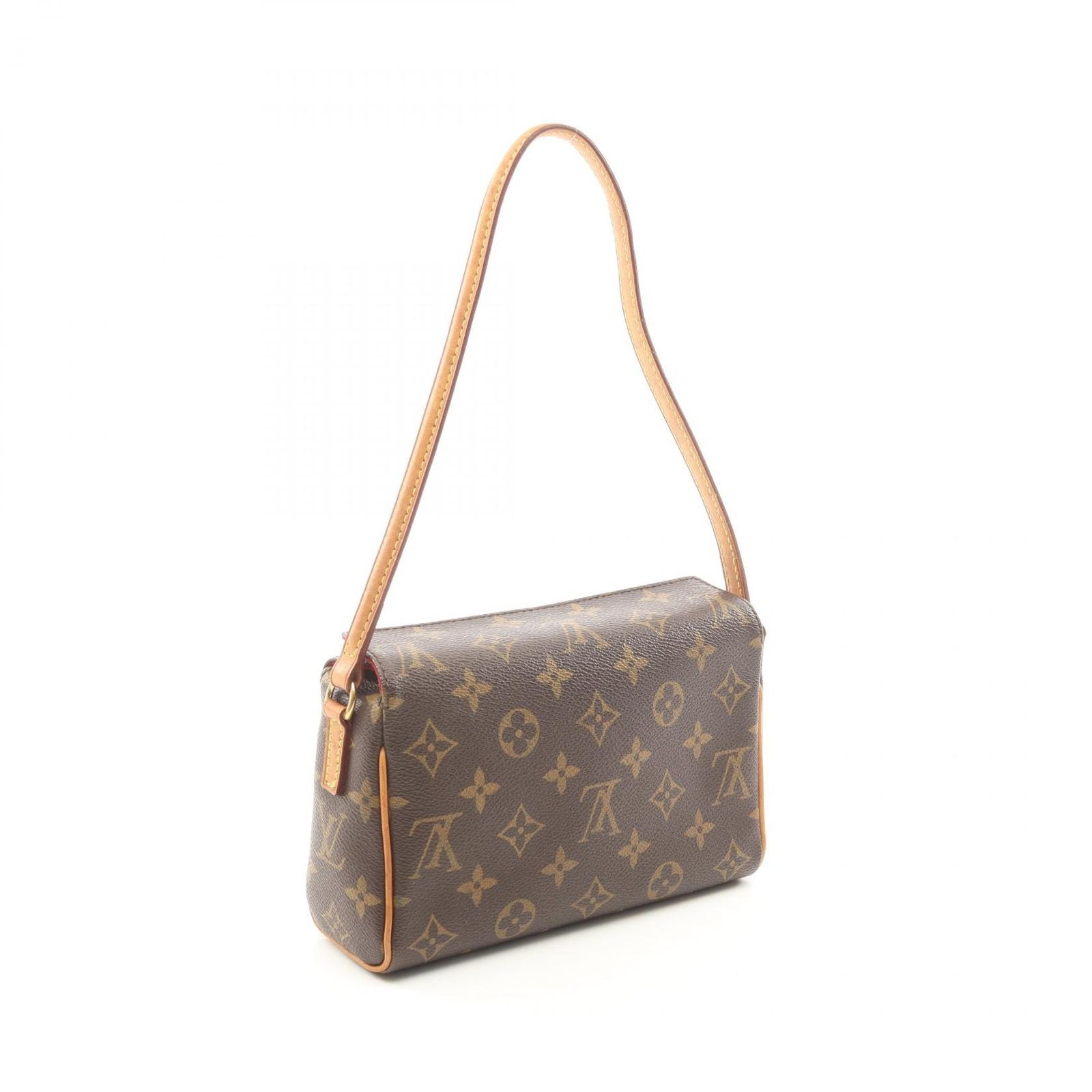 Louis Vuitton Handbag Monogram Canvas Leather — view 2