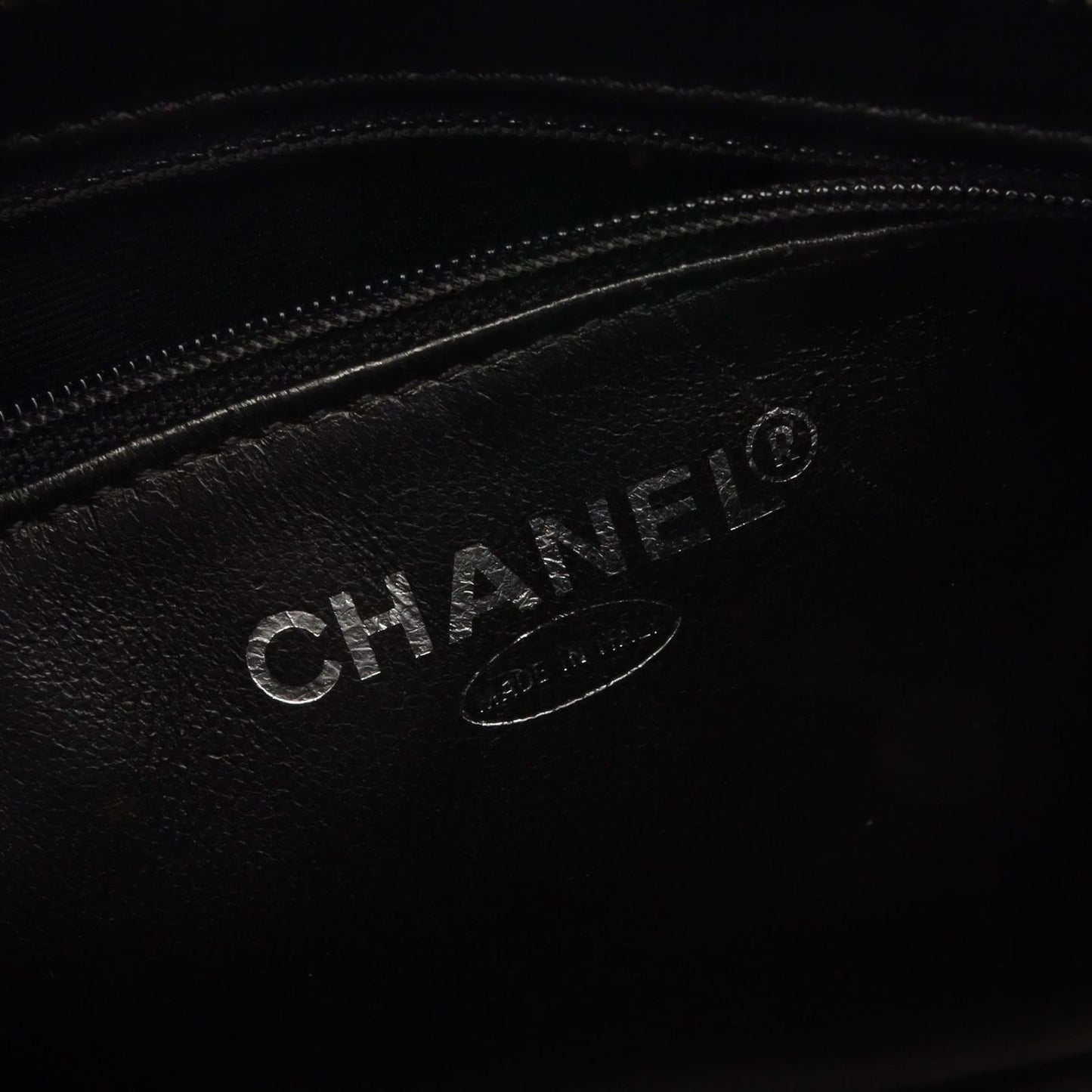 Chanel Tote Reissue Black Calf — view 4