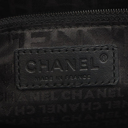 Chanel Tote Choco Bar Black Calf — view 4