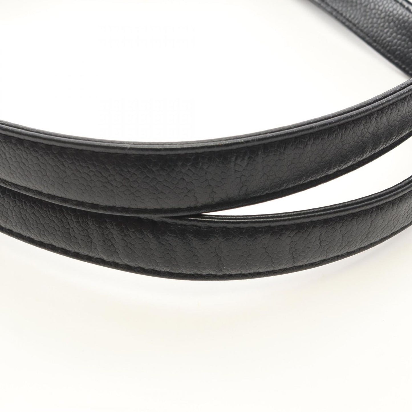 Chanel Tote Choco Bar Black Calf — view 8