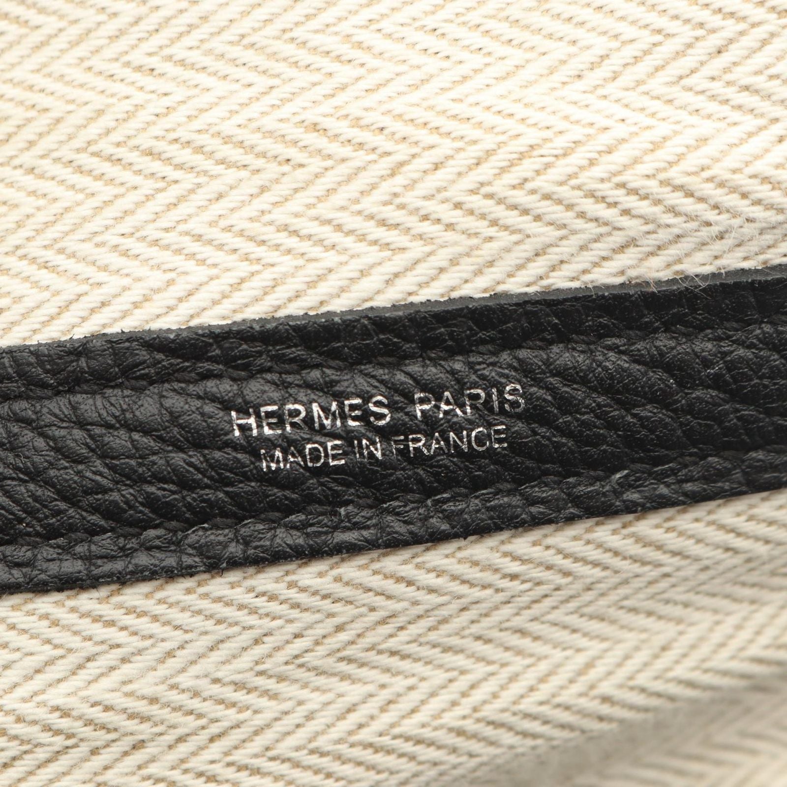 Hermes Tote Garden Party PM Black — view 4