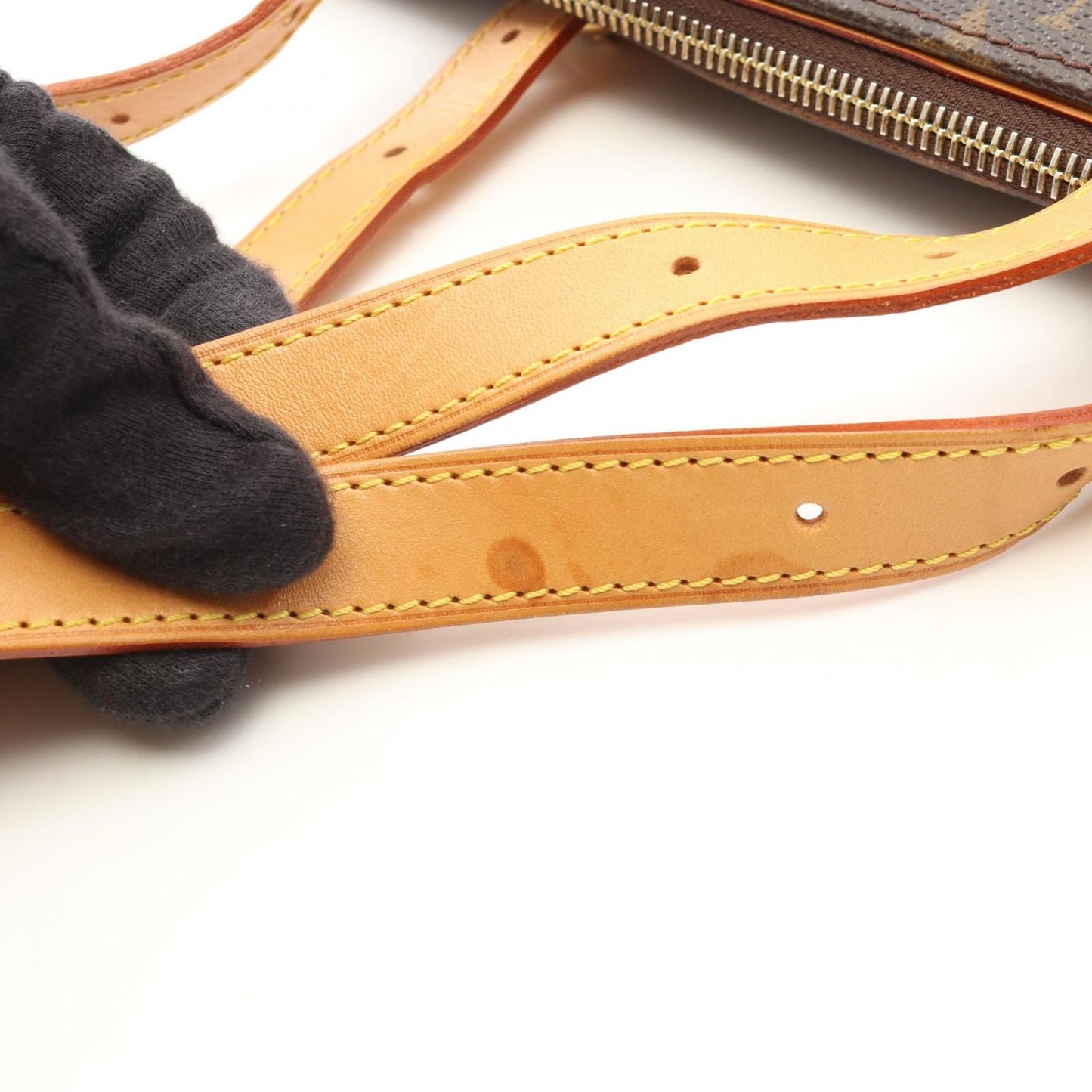 Louis Vuitton Tote Popincourt Monogram Canvas Leather — view 8