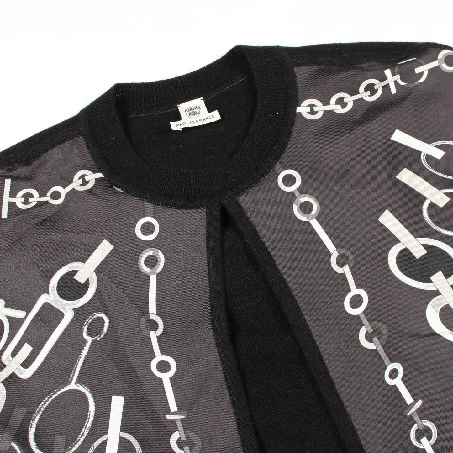 Hermes Dress DO RE Boucles Twill Rene Silk — view 6