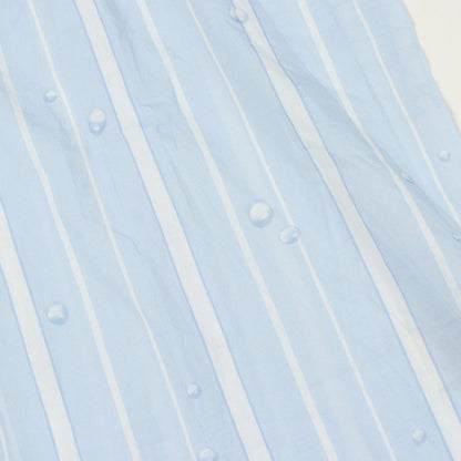 Hermes Series Button Striped Long Sleeve Cotton Shirt — view 5
