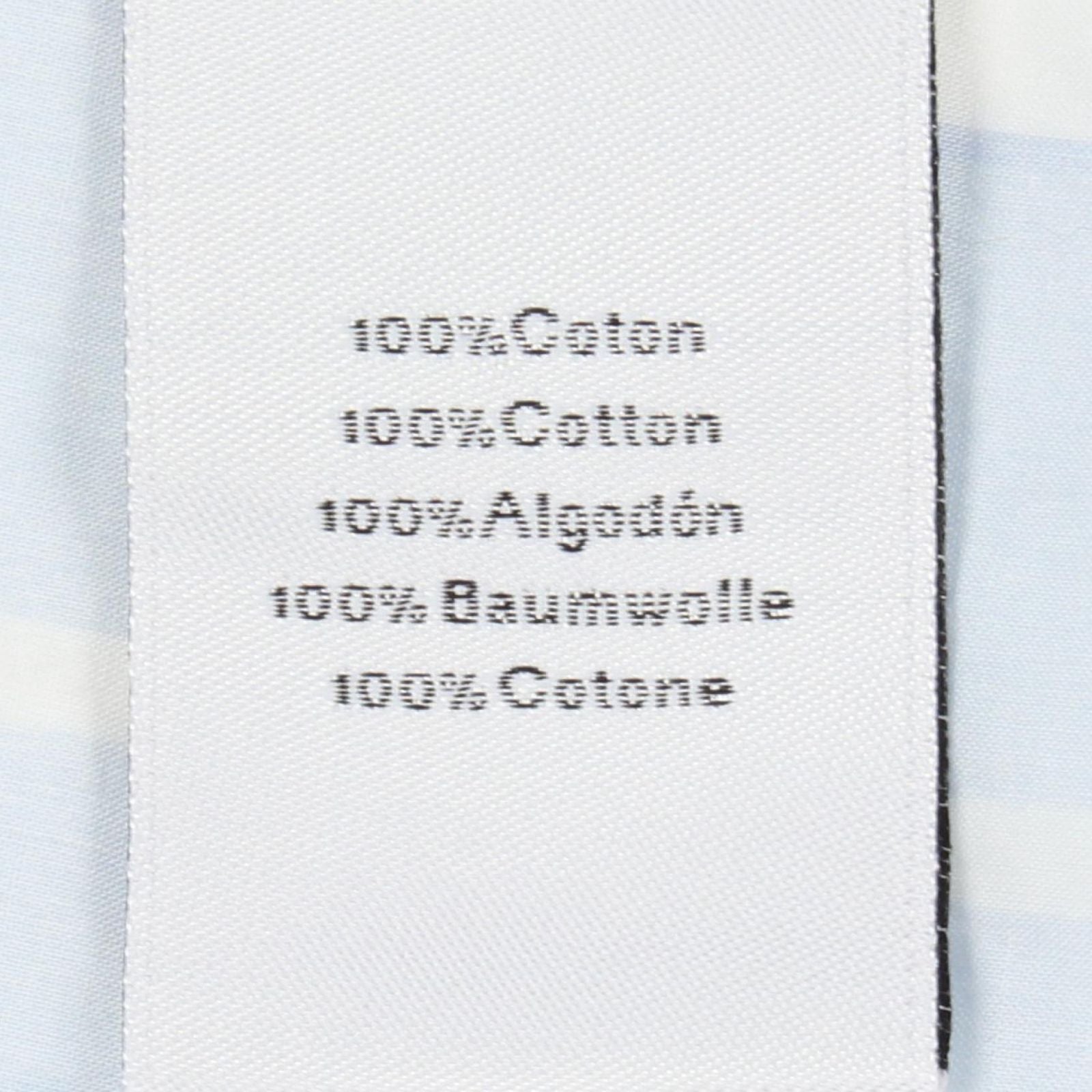Hermes Series Button Striped Long Sleeve Cotton Shirt — view 4