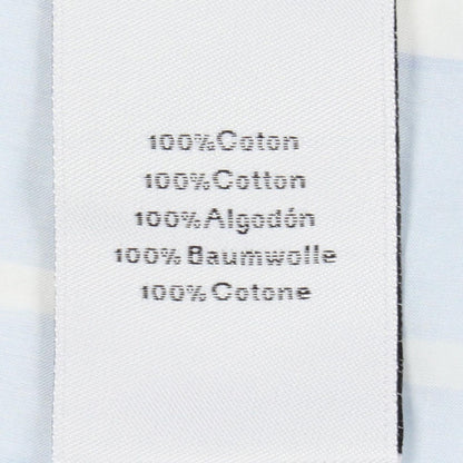 Hermes Series Button Striped Long Sleeve Cotton Shirt — view 4