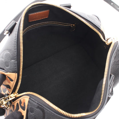 Louis Vuitton Handbag Speedy Bandouliere 25 Wild at Heart 2-Way Noir Leopard — view 3