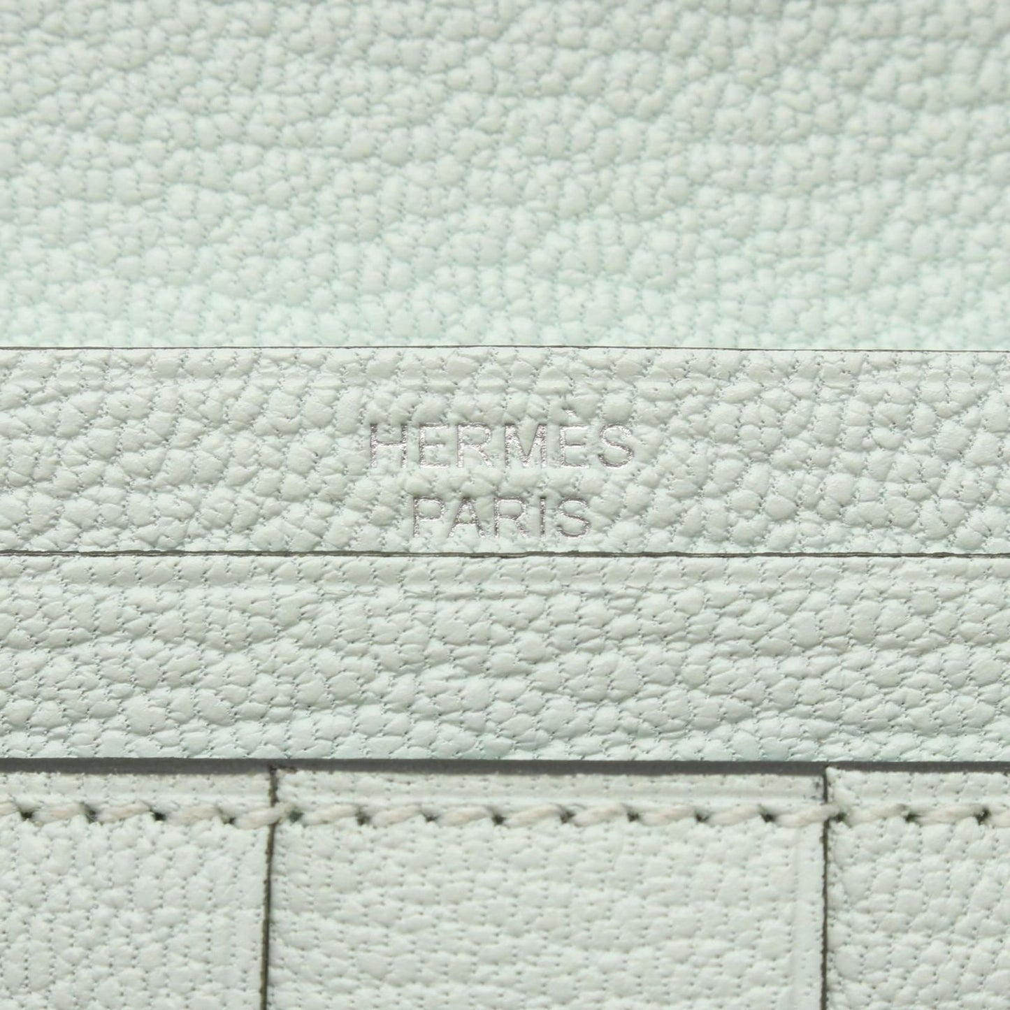 Hermes Bifold Wallet Bearn Souffle Vert Peppermint Leather — view 5