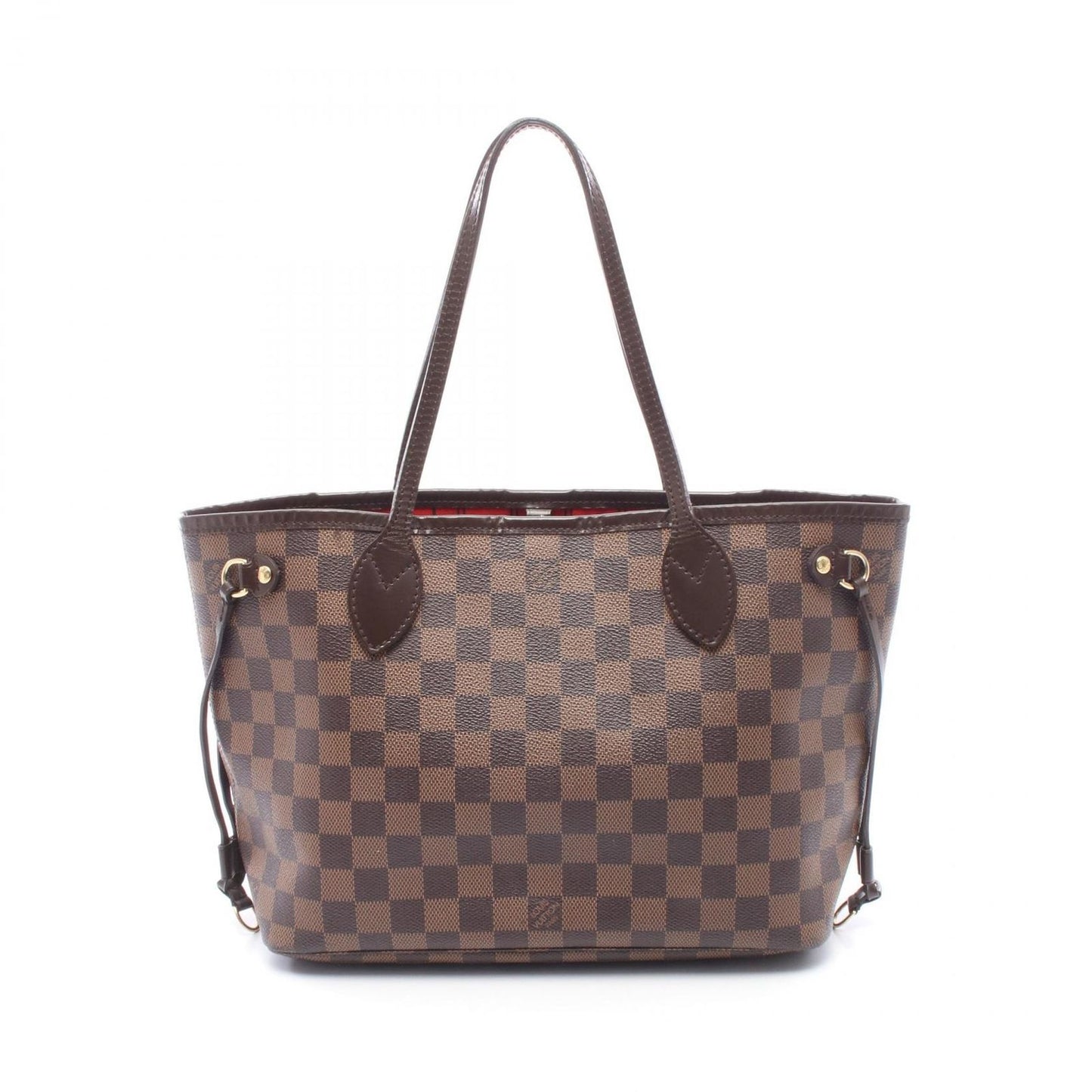 Louis Vuitton Tote Neverfull PM Canvas Leather