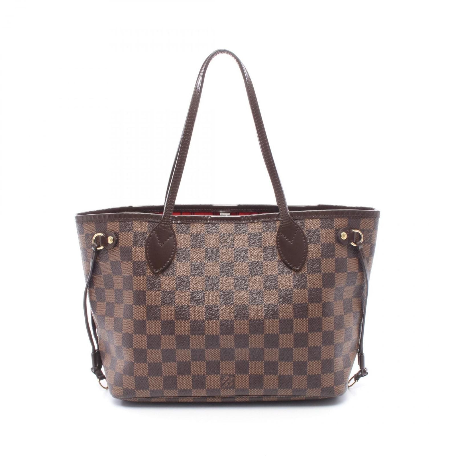 Louis Vuitton Tote Neverfull PM Canvas Leather