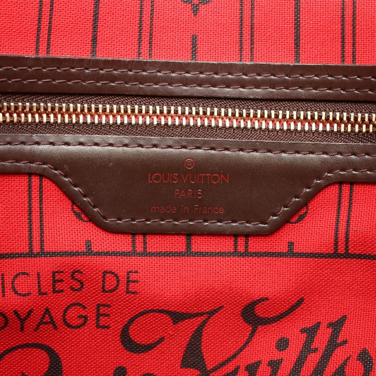 Louis Vuitton Tote Neverfull PM Canvas Leather — view 4