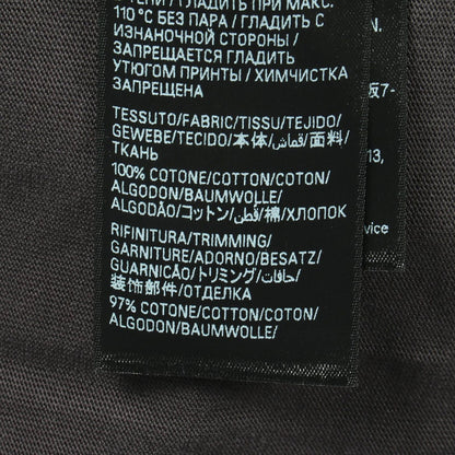 Balenciaga Short Sleeve T-Shirt Logo Embroidery Oversize Cotton — view 4