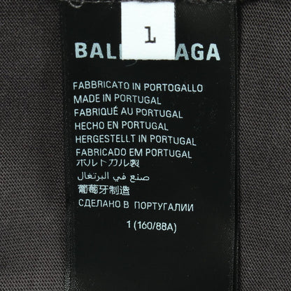 Balenciaga Short Sleeve T-Shirt Logo Embroidery Oversize Cotton — view 5