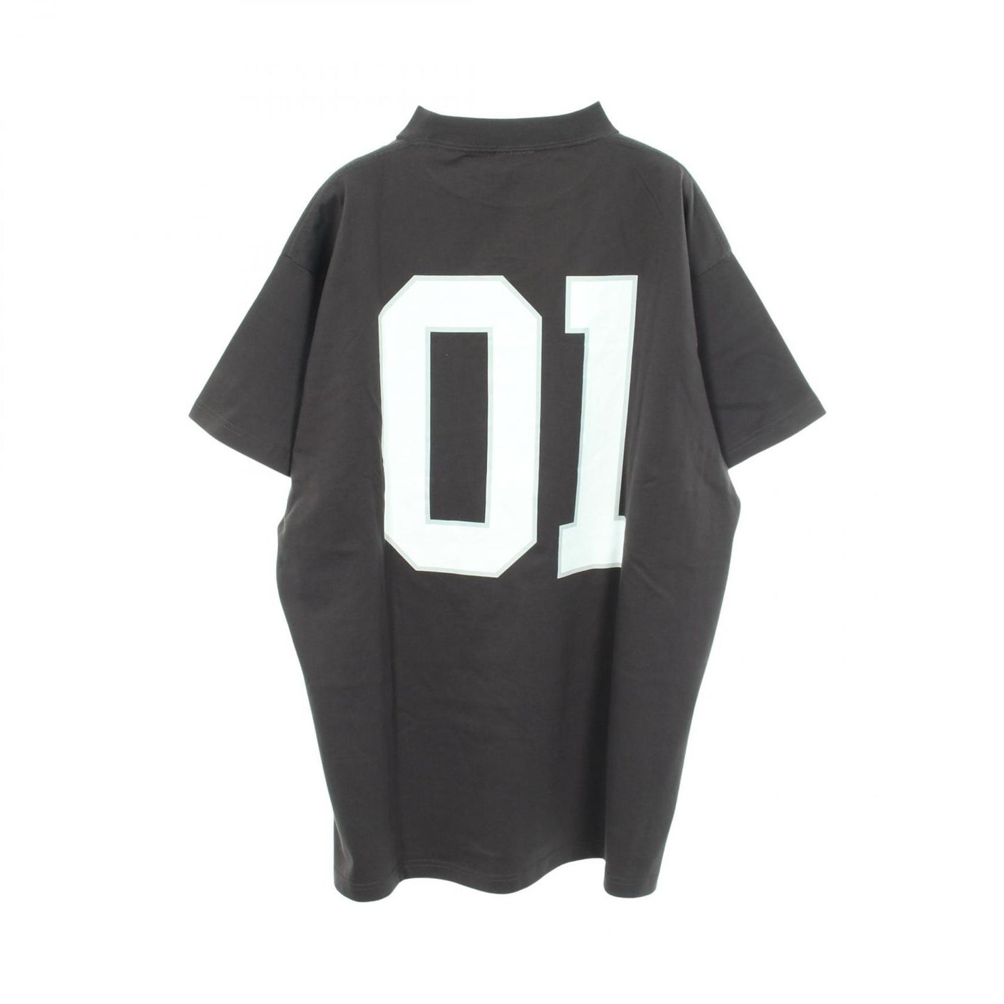 Balenciaga Short Sleeve T-Shirt Logo Embroidery Oversize Cotton — view 2