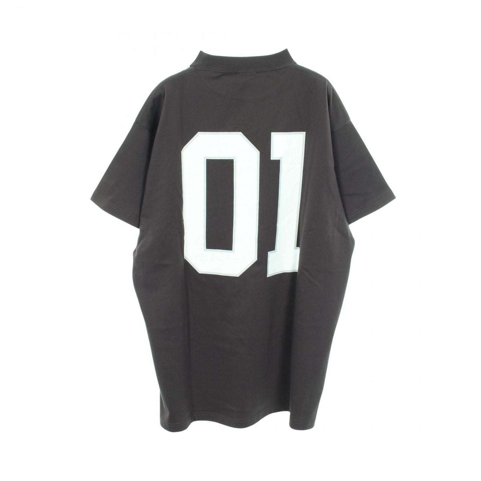 Balenciaga Short Sleeve T-Shirt Logo Embroidery Oversize Cotton — view 2