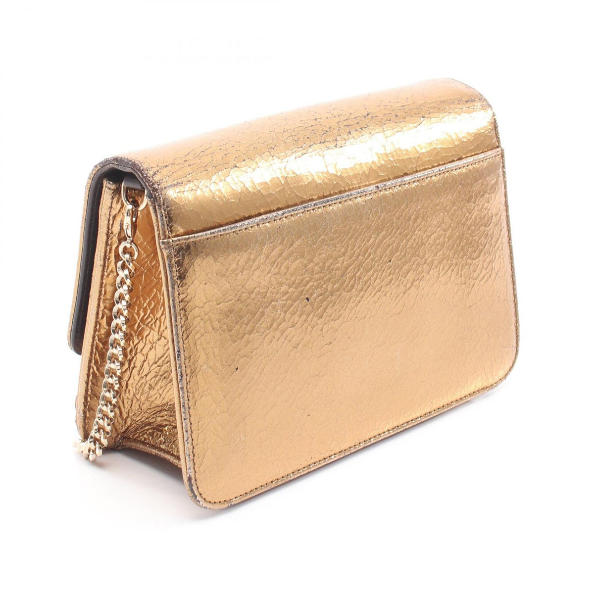Dior Shoulder Bag Logo Gold Leather Miss Promenade Chain — view 2